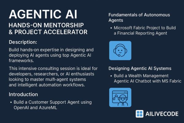 Agentic AI : Build, Deploy & Master Agentic AI